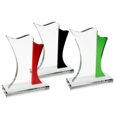 Trofeo Galvano Cristal Bauhaus - Regalos Corporativos