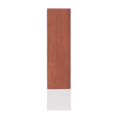 Bloque Trofeo de Acero y Madera "LUKAS" - Regalos Corporativos