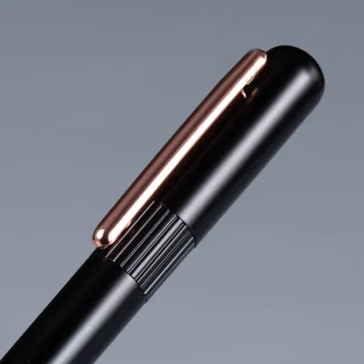 Bolígrafo "BARRICK" con clip encobrizado. - Regalos Corporativos