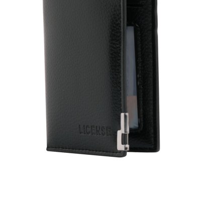 Miniatura 5 de Porta-Tarjetas vertical de Eco-Cuero "LICENSE"