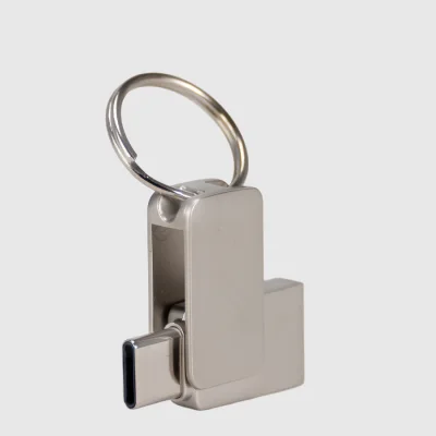 Miniatura 6 de USB 3.0 Mini-Pendrive "Giro" de Acero inoxidable 16GB