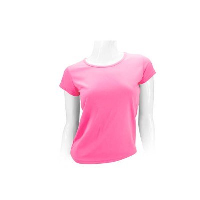 Polera Manga Corta Poliéster Mujer - Regalos Corporativos