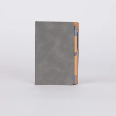 Libreta Memo Set "AURORA" de Eco-Cuero, con Bolígrafo. - Regalos Corporativos
