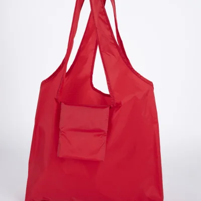 Bolsa plegable de compras en tela reciclada RPET 15L - Regalos Corporativos