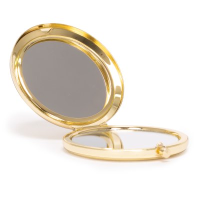 Espejo metálico doble con aumento "BARDOT".