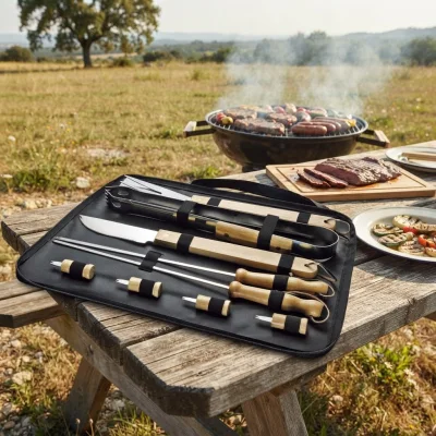 Set de BBQ con 10 Herramientas - Regalos Corporativos