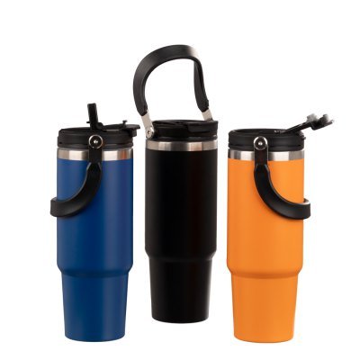 Mug Térmico gigante doble pared de acero "HOOK" 900cc - Regalos Corporativos