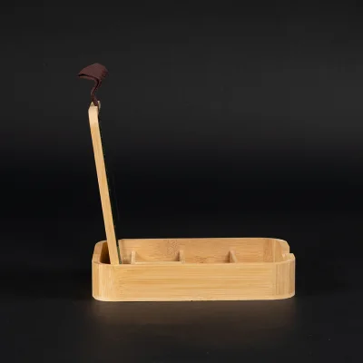 Caja organizadora de Bamboo con espejo "ANNA" - Regalos Corporativos