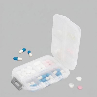 Pastillero Plástico 10 compartimentos "DOCTOR" - Regalos Corporativos