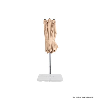 Quitasol ovalado "Twins" 4.55x2.7M - Regalos Corporativos