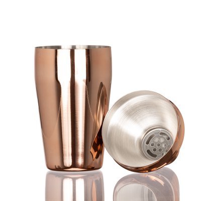 Coctelera metálica encobrizada "COPPER" 500cc - Regalos Corporativos