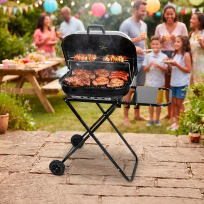 Parrilla plegable con Ruedas - Regalos Corporativos