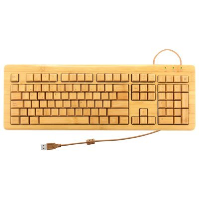 Teclado de Bamboo - Regalos Corporativos
