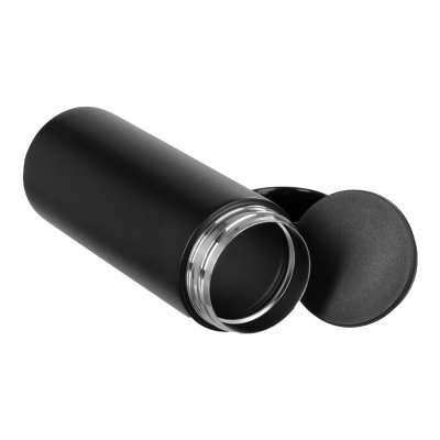 Termo doble pared de acero, con termómetro digital "SMART LID", 480cc - Regalos Corporativos