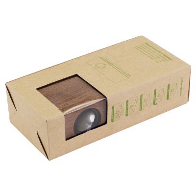 Parlante Grande Inducción Madera Nogal - Regalos Corporativos
