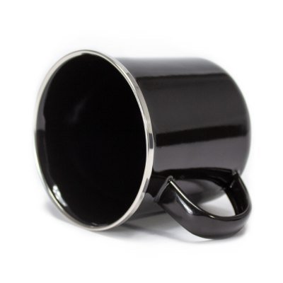 Tazón Enlozado Negro 350ml - Regalos Corporativos