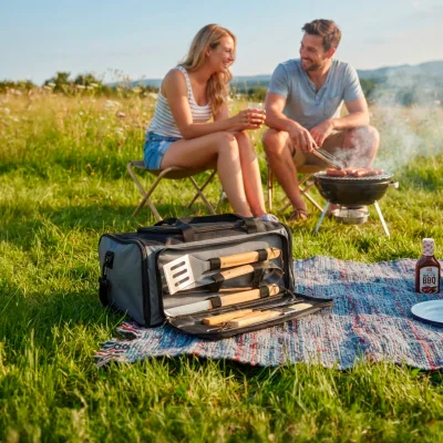Set Bolso - Cooler - Parrilla - Herram. - Regalos Corporativos