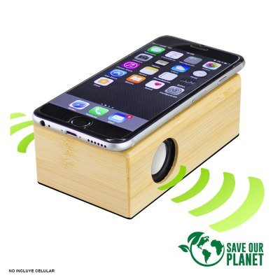 Parlante Inducción de Bamboo - Regalos Corporativos