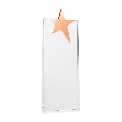 Trofeo Galvano de Cristal "Ledecky" - Regalos Corporativos