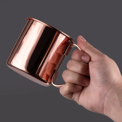 Tazón metálico Encobrizado "COPPER" 1/2 L - Regalos Corporativos