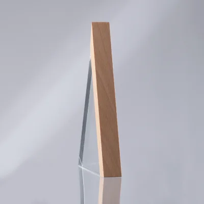 Trofeo Galvano de Madera y Cristal "Triangle" - Regalos Corporativos