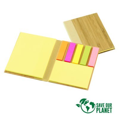 Memo Set de Bamboo - Regalos Corporativos