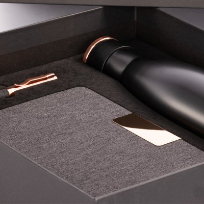 Set de Regalo "EPIC" negro con detalles dorados. - Regalos Corporativos