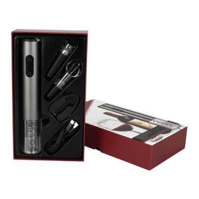 Deluxe USB Set de Vino Eléctrico - Regalos Corporativos