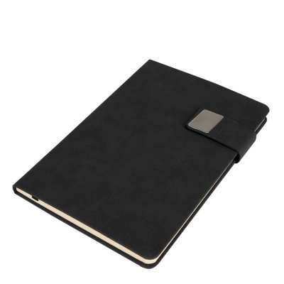 Deluxe Cuaderno Termo-PU con cierre imantado "KEVIN" - Regalos Corporativos
