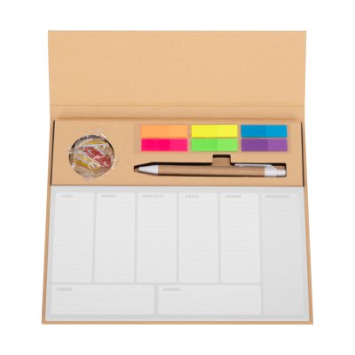 Set de Escritorio "ALTUS" con Planner semanal