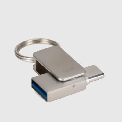 Miniatura 7 de USB 3.0 Mini-Pendrive "Giro" de Acero inoxidable 16GB