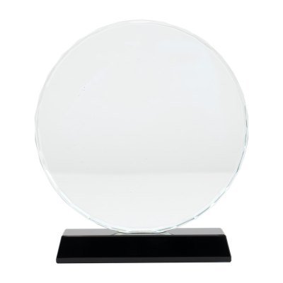 Trofeo Galvano de Cristal "Prisma" - Regalos Corporativos