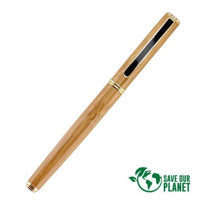 Deluxe Roller Pen Bamboo - Regalos Corporativos