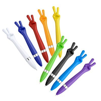 Bolígrafo Plástico Paz y Amor - Regalos Corporativos