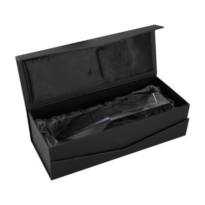 Trofeo Galvano Cristal Hexagon - Regalos Corporativos