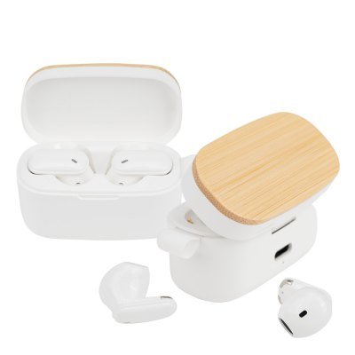 Audífonos Auriculares inalámbricos "BAMBOO" 5.3 - Regalos Corporativos