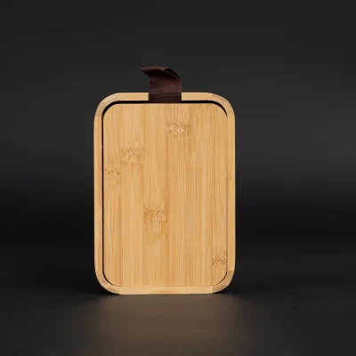 Caja organizadora de Bamboo con espejo "ANNA" - Regalos Corporativos