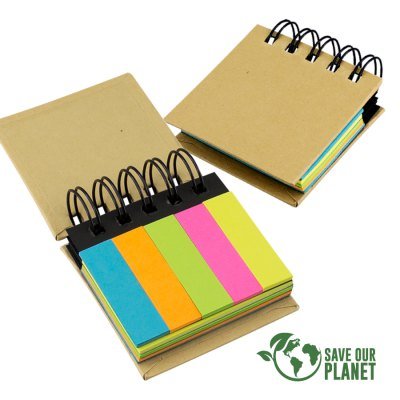 Sticky Set Ecológico con Tapa Dura - Regalos Corporativos