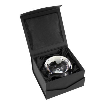Trofeo Galvano Cristal Planet - Regalos Corporativos