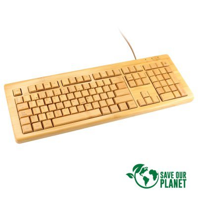 Teclado de Bamboo - Regalos Corporativos
