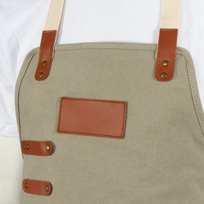 Pechera Asador Canvas Algodón 10 onzas - Regalos Corporativos