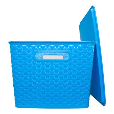 Canasto plástico 24 lt con tapa - Regalos Corporativos