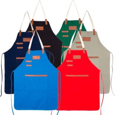 Pechera Asador Canvas Algodón 10 onzas - Regalos Corporativos