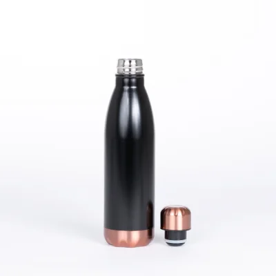 Termo 1/2 L negro/encobrizado "BRISTOL" 500cc - Regalos Corporativos