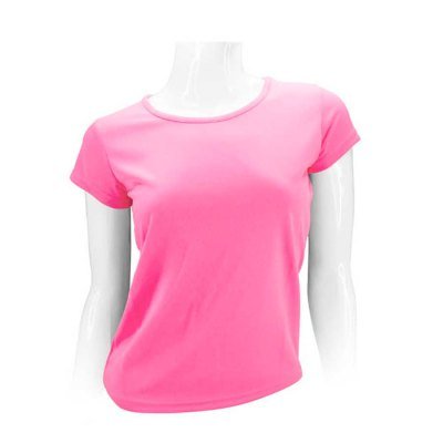 Polera Manga Corta Poliéster Mujer - Regalos Corporativos