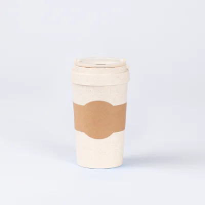 Mug térmico Eco Cup "COLOR WHEAT" 360cc - Regalos Corporativos