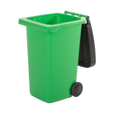 Mini Basurero Verde de Sobremesa - Regalos Corporativos